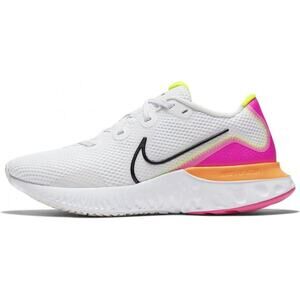 Nike Renew Run Sneakers White Pink Orange Yellow Women’s Size 9 Running Shoes